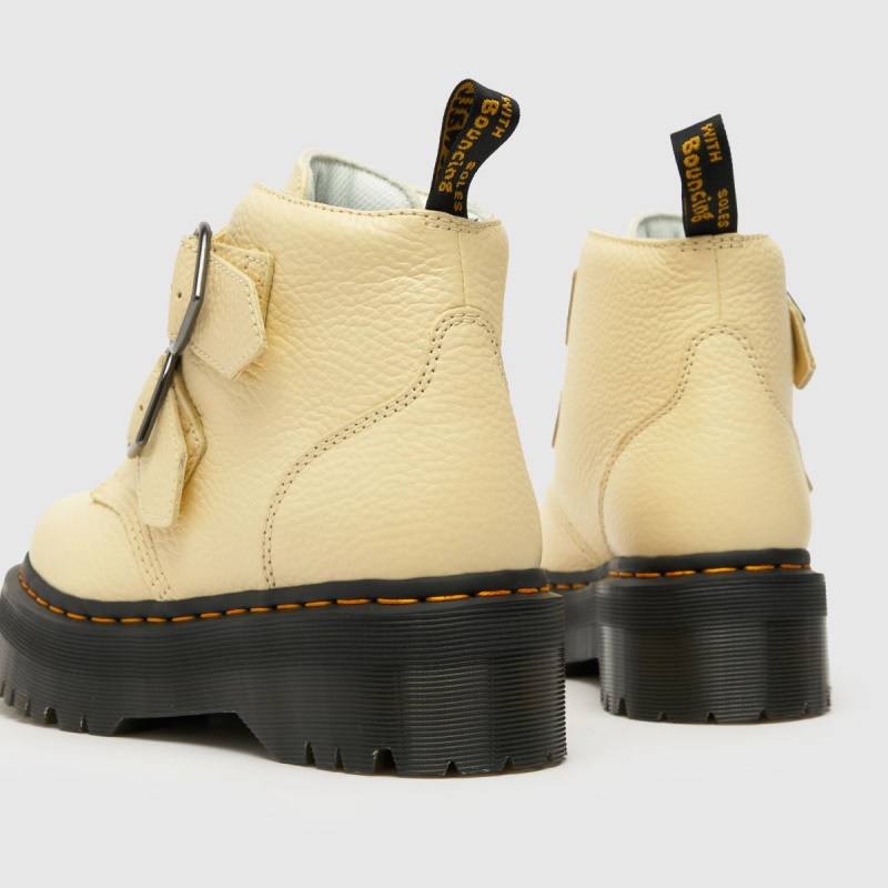 Botas Dr.martens Beige Botas Dr Martens Devon Heart