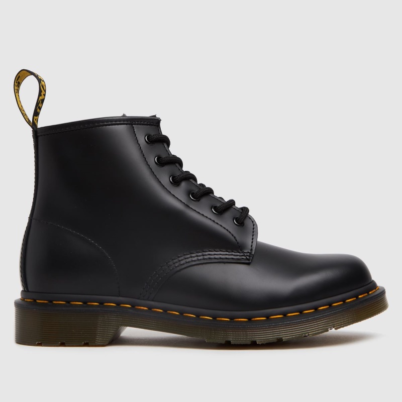 Dr.martens Botas Negro Dr Martens 101 Botas De 6 Ojales