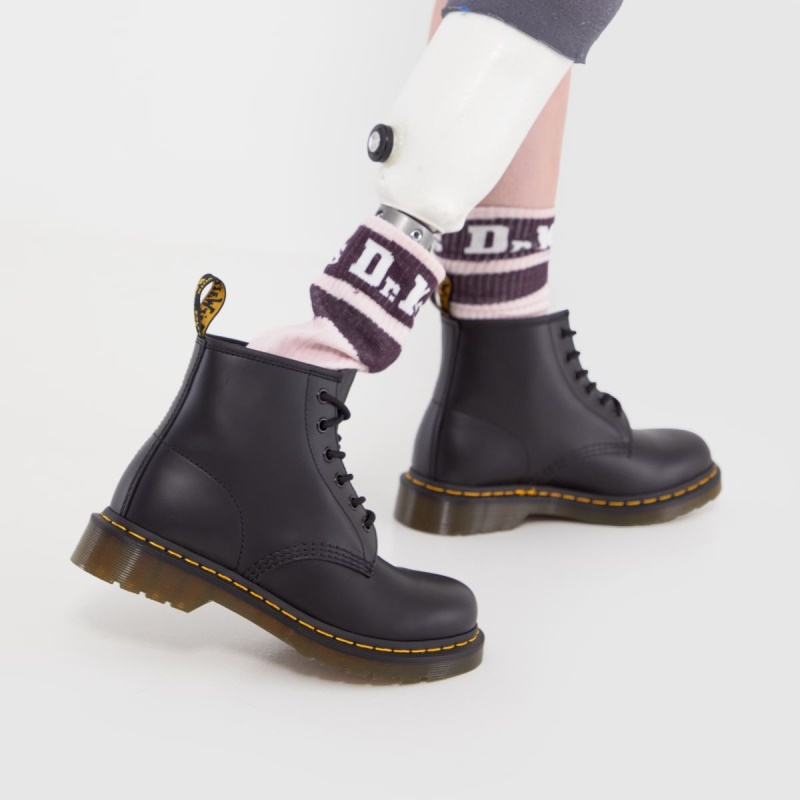 Dr.martens Botas Negro Dr Martens 101 Botas De 6 Ojales