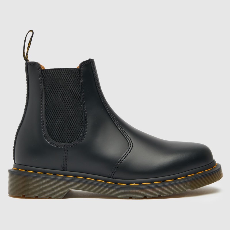Negro Dr. Martins 2976 Botas Chelsea Botas Dr.Martens