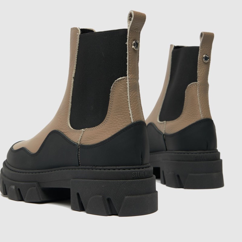 Dr.martens Negro Piedra Botas Steve Madden Botas Merilyn