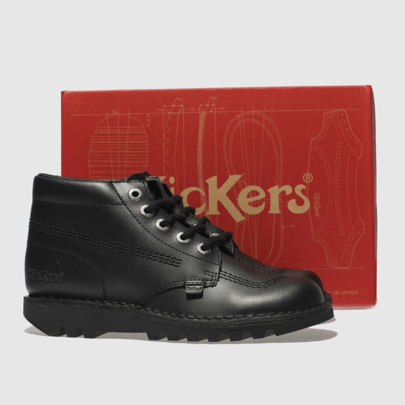 Botas Kickers Kick Hi Mono Negro Dr.martens Botas