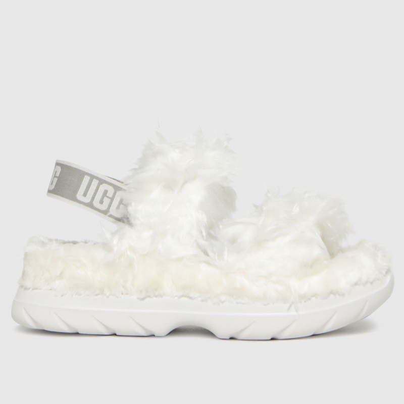 Dr.martens Botas Ugg Fluff Sugar Sandal Slippers Blanco