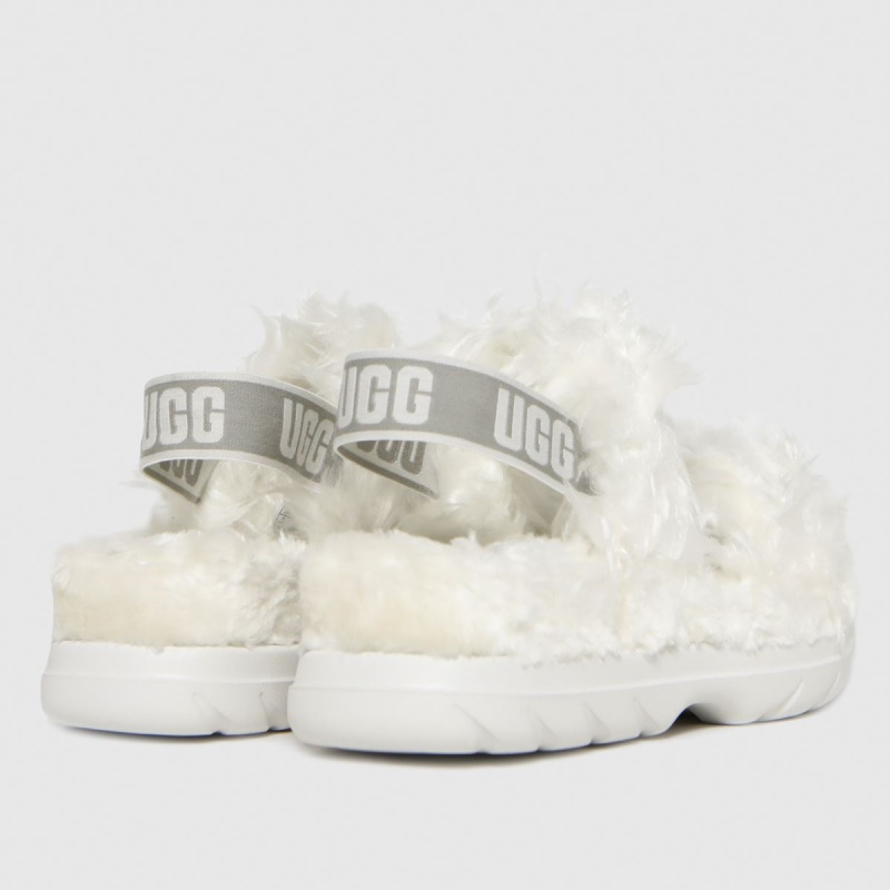 Dr.martens Botas Ugg Fluff Sugar Sandal Slippers Blanco