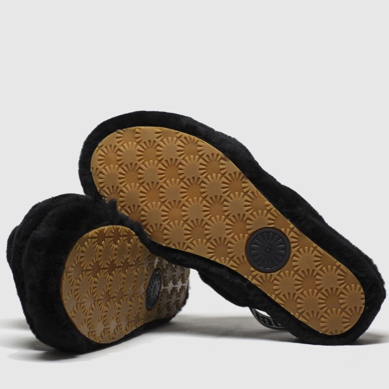 Ugg Oh Yeah Pantuflas Negras Dr.martens Botas