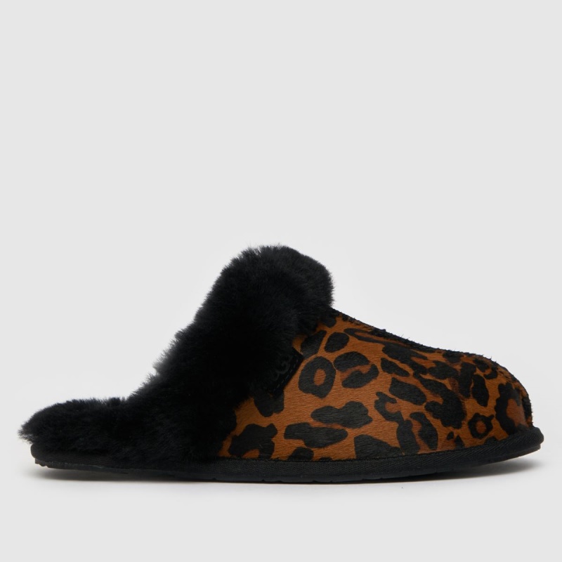 Pantuflas Ugg Scuffette Ii Negras-marrones Dr.martens Botas