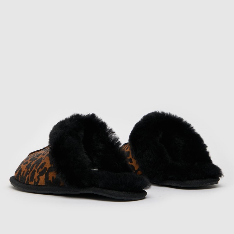 Pantuflas Ugg Scuffette Ii Negras-marrones Dr.martens Botas