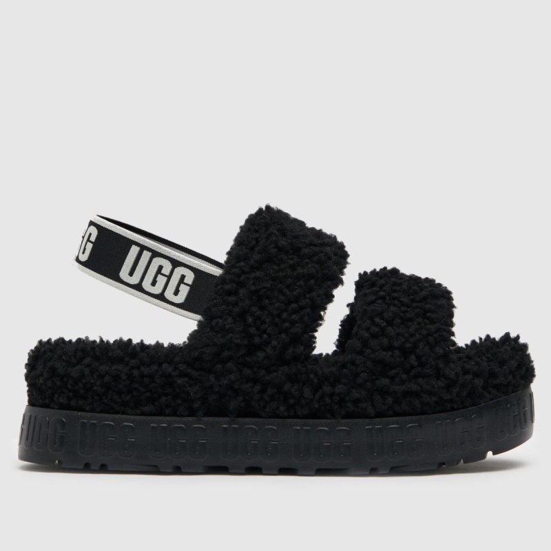 Dr.martens Botas Ugg Oh Fluffita Pantuflas Negro