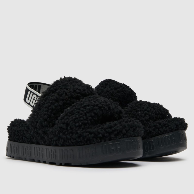 Dr.martens Botas Ugg Oh Fluffita Pantuflas Negro