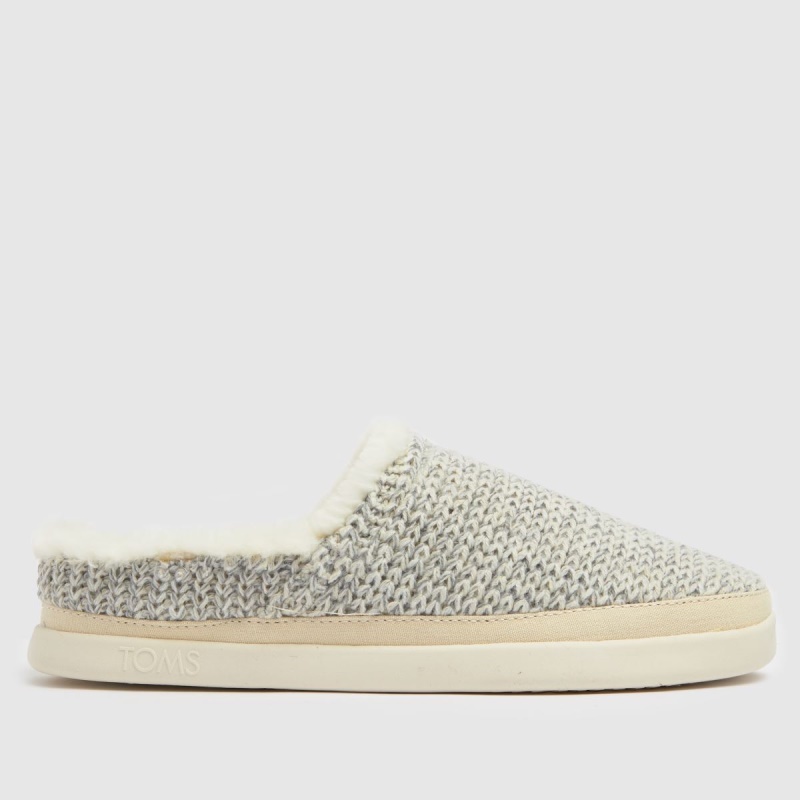 Blanco-gris Toms Sage Vegan Slippers Dr.martens Botas