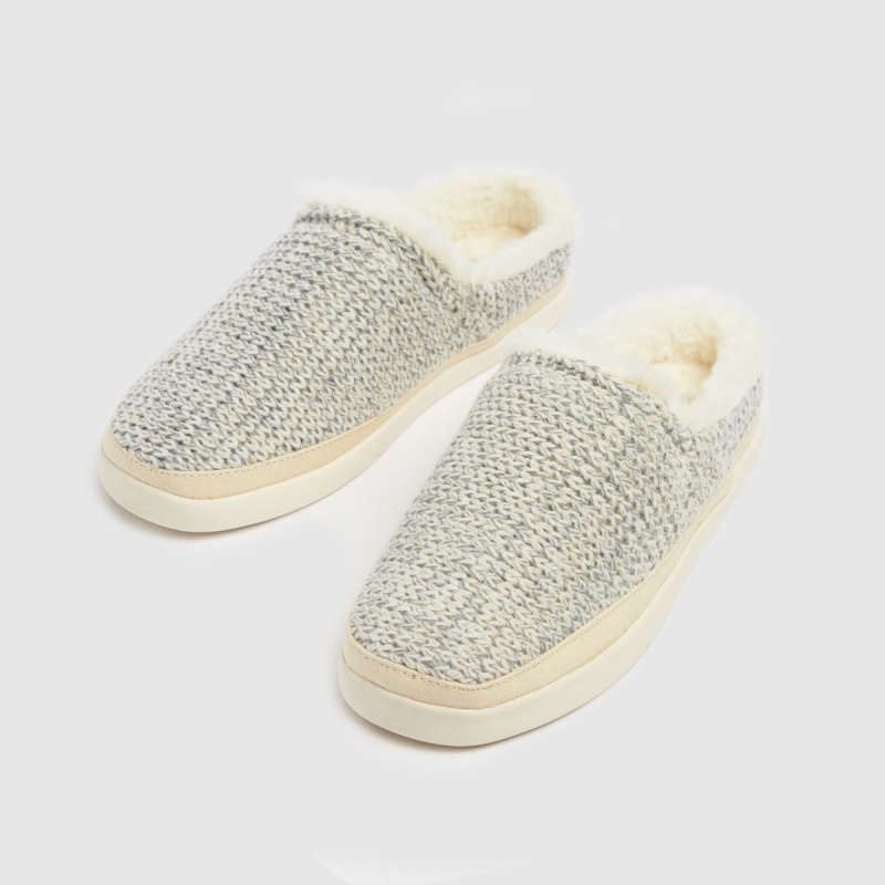 Blanco-gris Toms Sage Vegan Slippers Dr.martens Botas