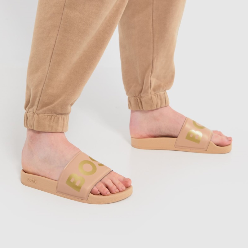 Dr.martens Boss Sean Sandalias Doradas Botas