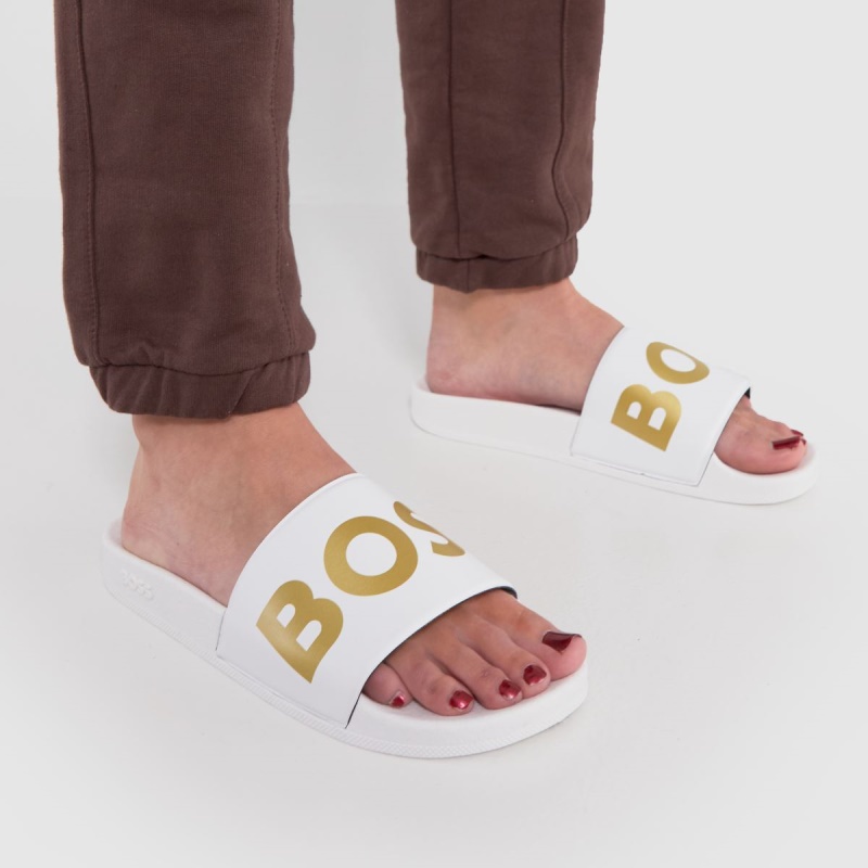 Dr.martens Botas Boss Sean Sandalias Blanco-dorado