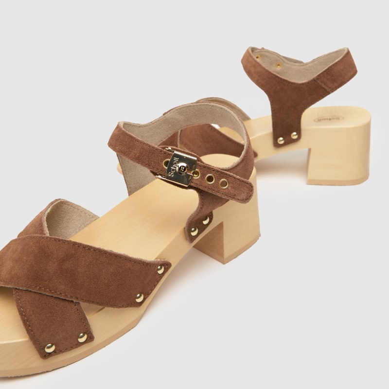 Scholl Pescura Cate Sandals Dr.martens Botas Tan