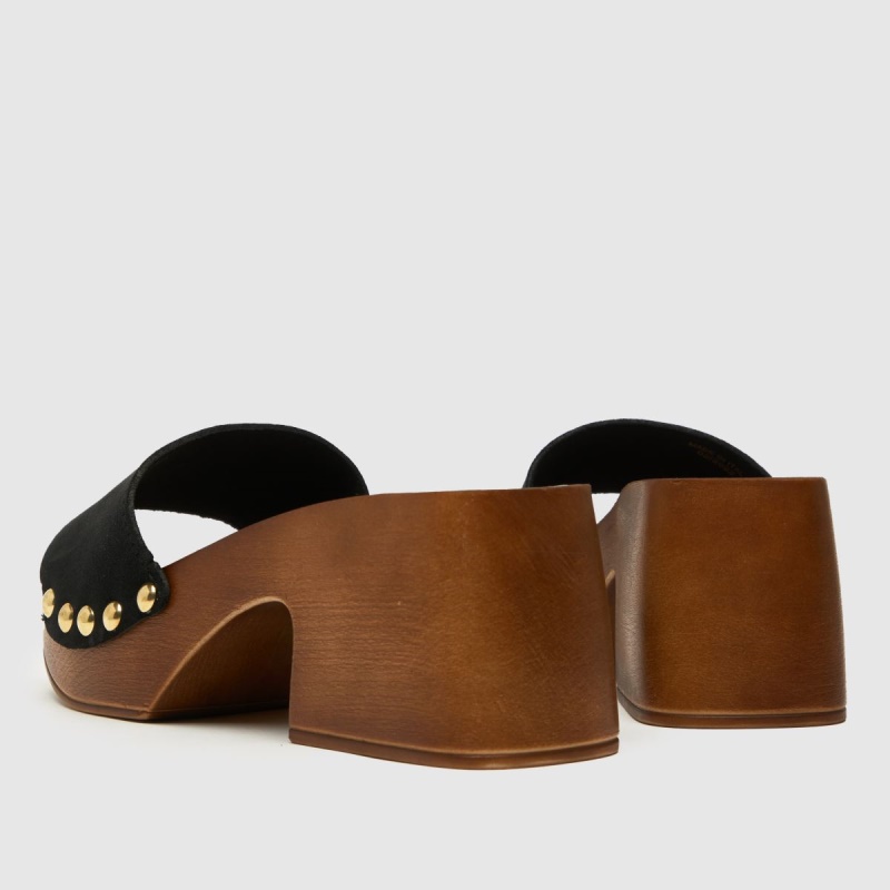 Dr.martens Botas Schuh Tanika Suede Mule Zuecos Sandalias Negro