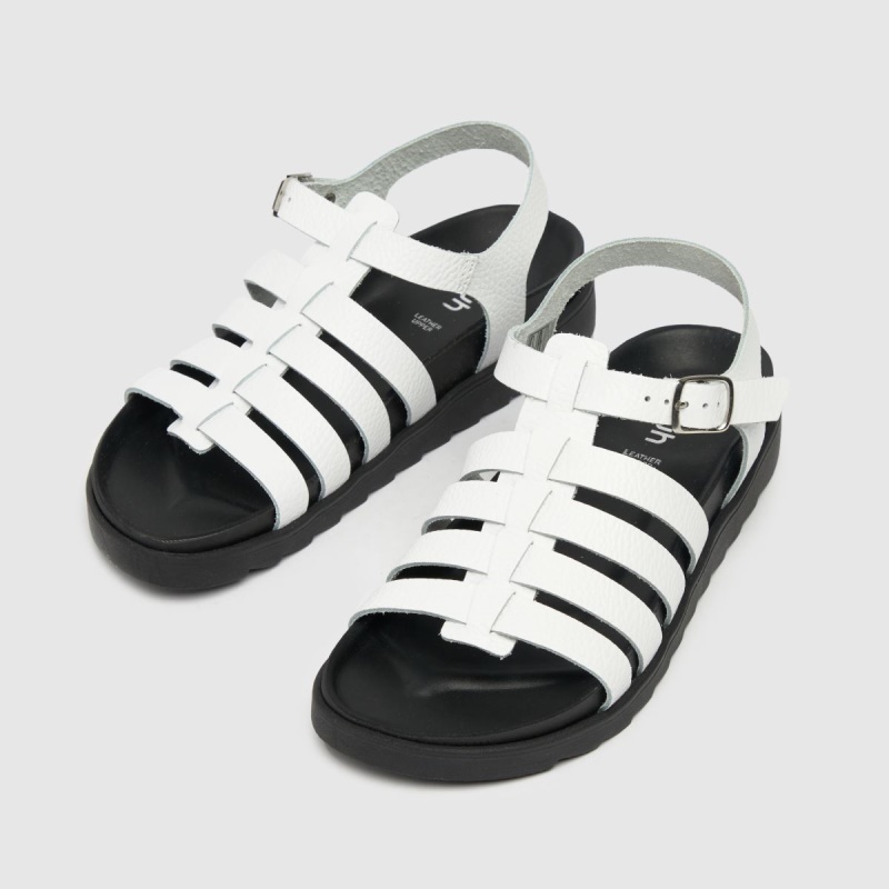 Dr.martens Botas Blanco Schuh Tilly Sandalias Gruesas De Pescador