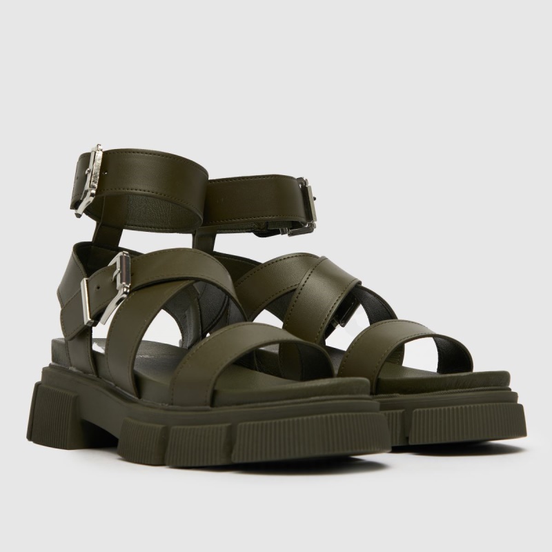 Dr.martens Botas Schuh Toulouse Sandalias Gruesas Caqui