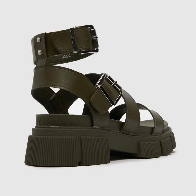 Dr.martens Botas Schuh Toulouse Sandalias Gruesas Caqui