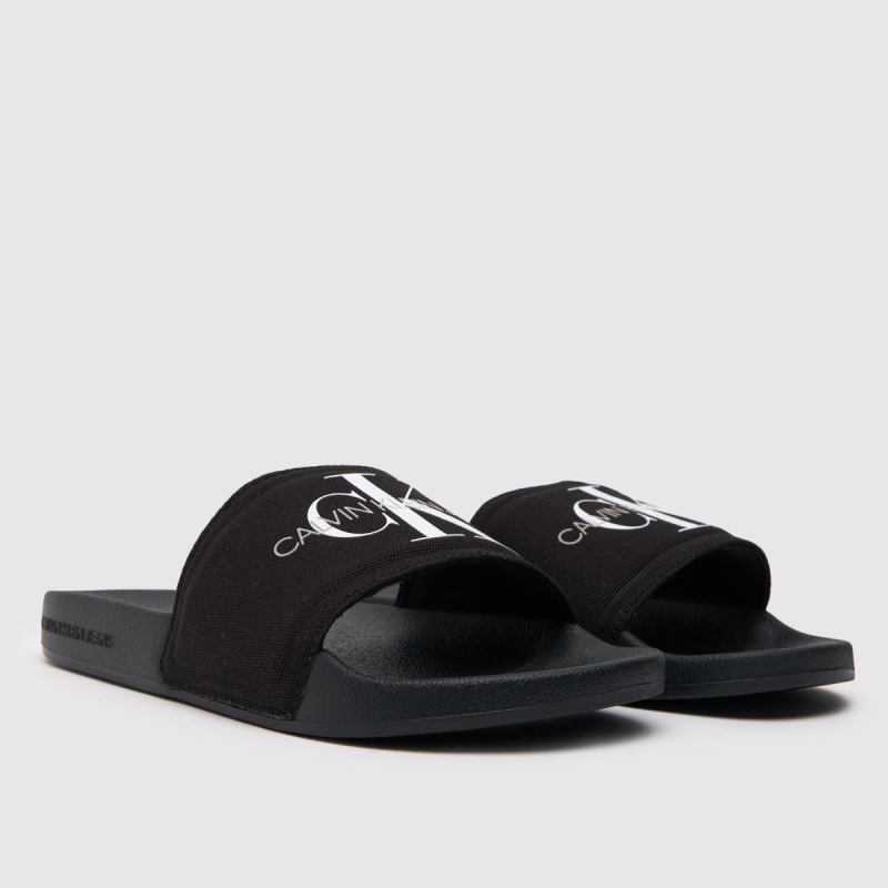 Negro-blanco Ck Jeans Jeans Chantal Heavy Lona Sandalias Dr.martens Botas