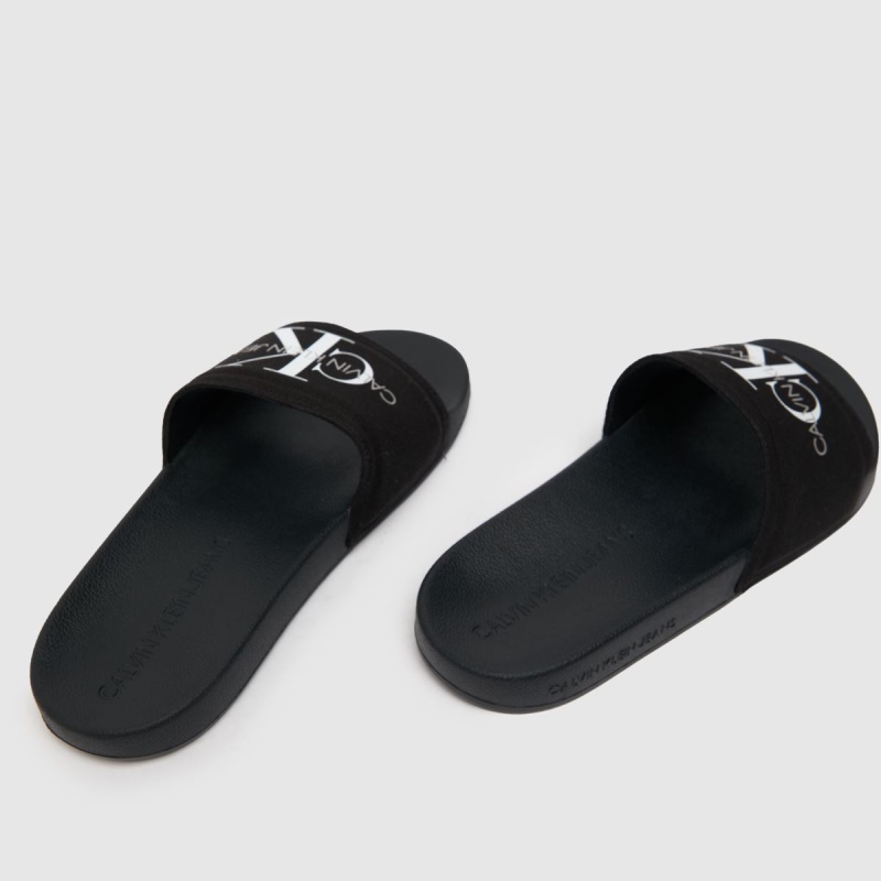 Negro-blanco Ck Jeans Jeans Chantal Heavy Lona Sandalias Dr.martens Botas