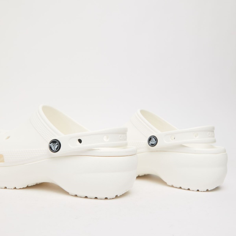 Blanco Dr.martens Botas Crocs Sandalias Clásicas Con Plataforma
