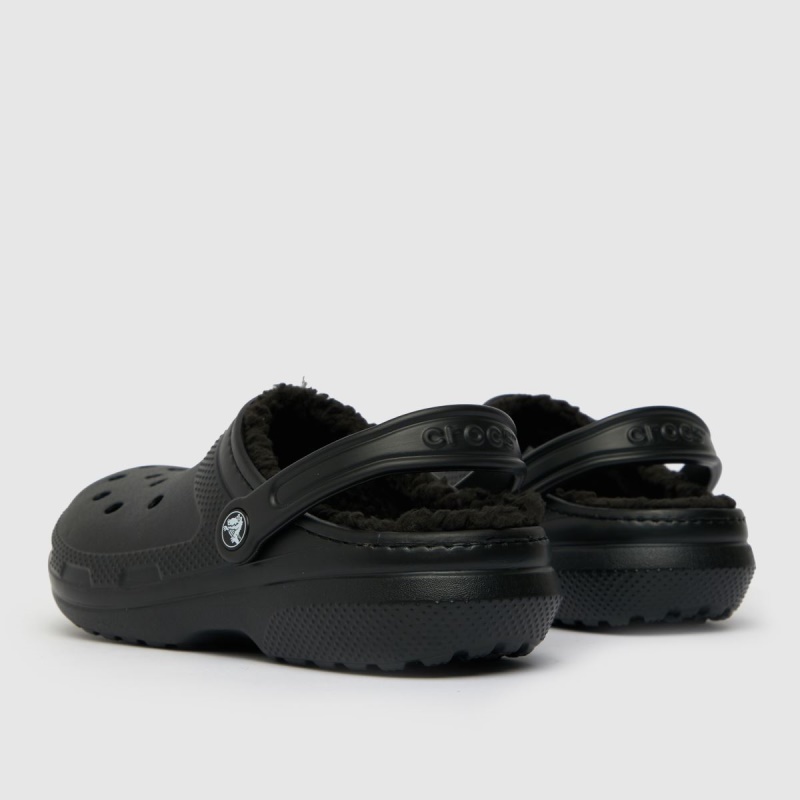 Crocs Zuecos Forrados Cálidos Sandalias Negro Dr.martens Botas