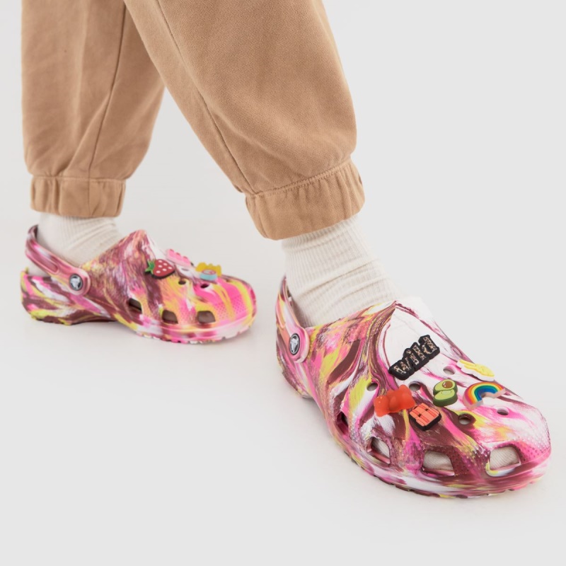 Crocs Classic Marmol Clog Sandals Multi Dr.martens Botas