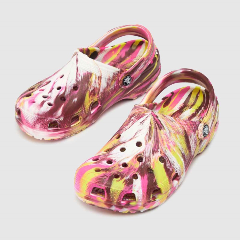 Crocs Classic Marmol Clog Sandals Multi Dr.martens Botas