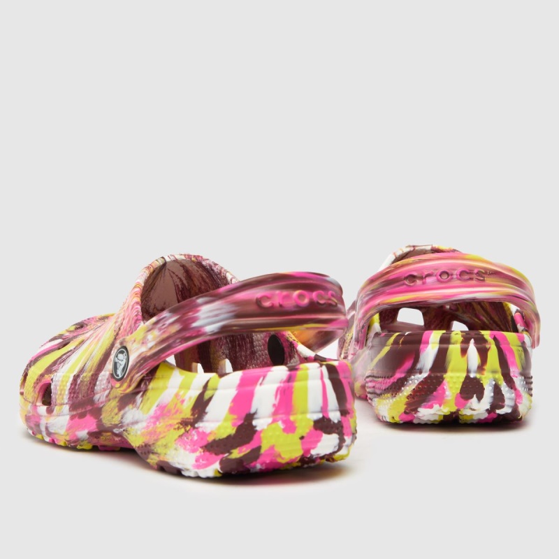 Crocs Classic Marmol Clog Sandals Multi Dr.martens Botas