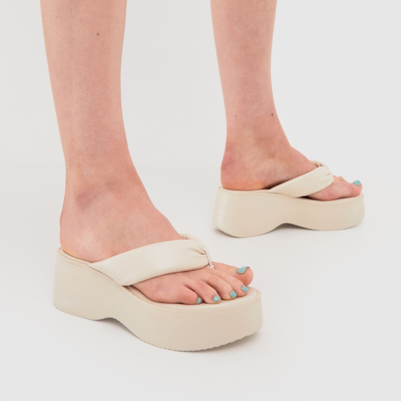 Schuh Tillie Sandalias Planas Dr.martens Botas Natural