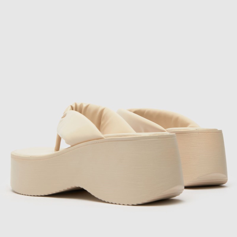 Schuh Tillie Sandalias Planas Dr.martens Botas Natural