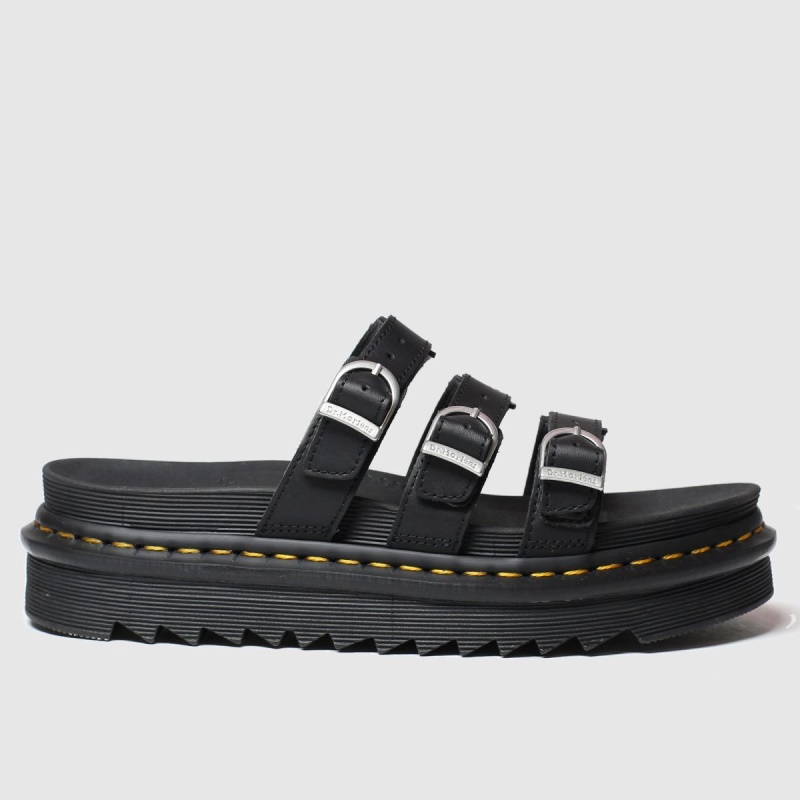 Dr Martens Blaire Slide Sandalias Dr.martens Botas Negro