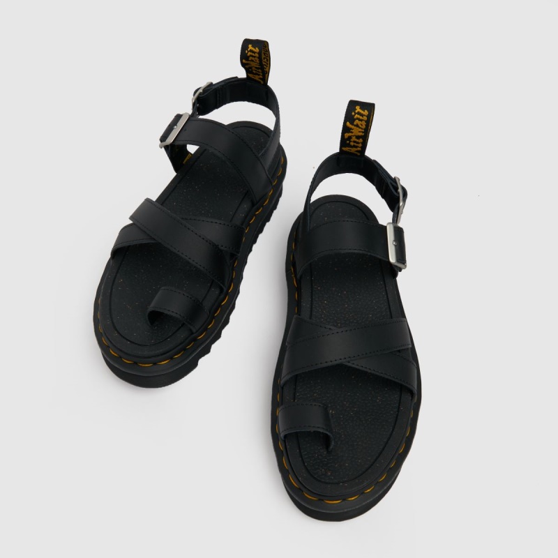 Dr Martens Avry Sandalias Negro Dr.martens Botas