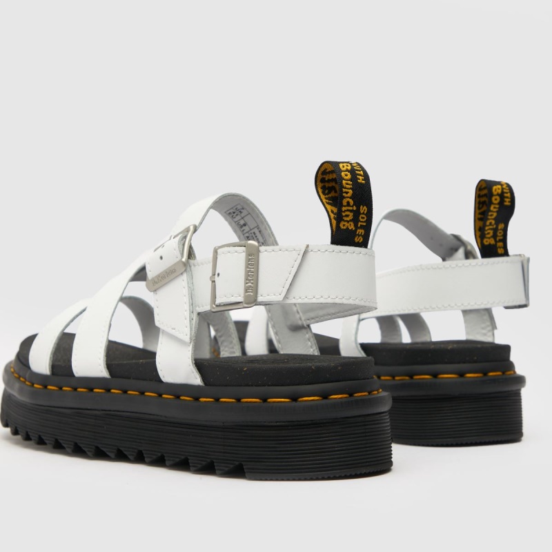 Blanco Dr Martens Avry Sandalias Dr.martens Botas