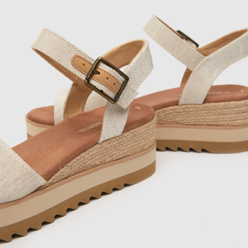 Blanco Sandalias Veganas Diana De Toms Dr.martens Botas