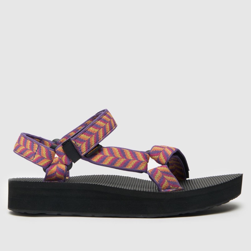 Teva Midform Universal Retro Sandals Dr.martens Botas Pink-black