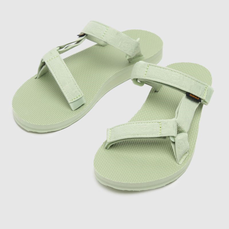 Teva Universal Slide Sandalias Veganas Dr.martens Botas Verde Claro