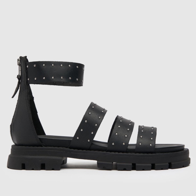 Dr.martens Botas Negro Schuh Tyler Sandalias Gruesas Con Tachuelas