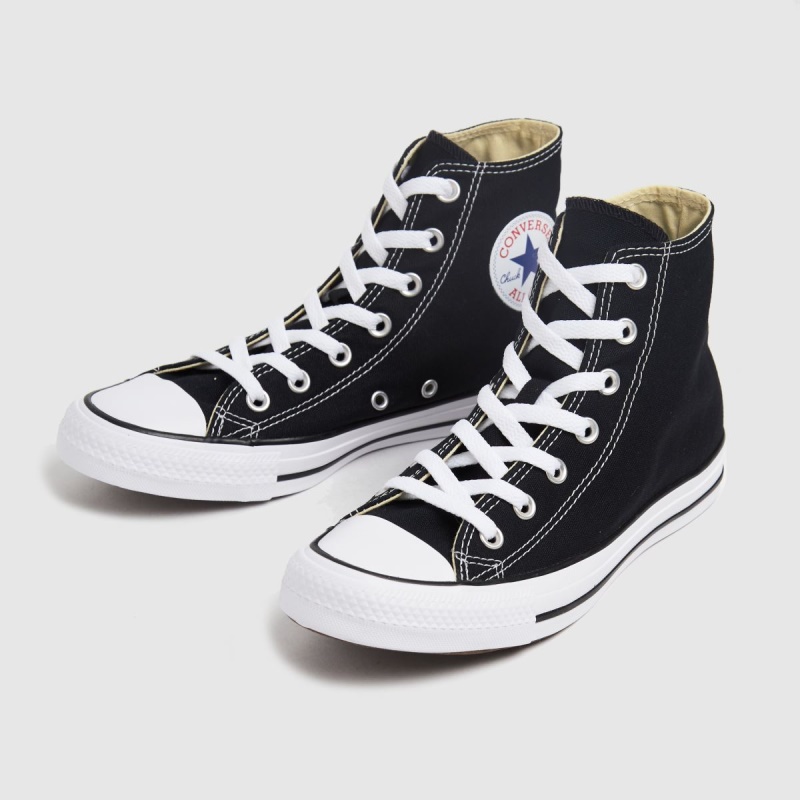 Zapatillas Converse All Star Hi Negro-blanco Dr.martens Botas