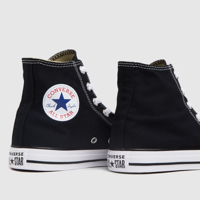 Zapatillas Converse All Star Hi Negro-blanco Dr.martens Botas