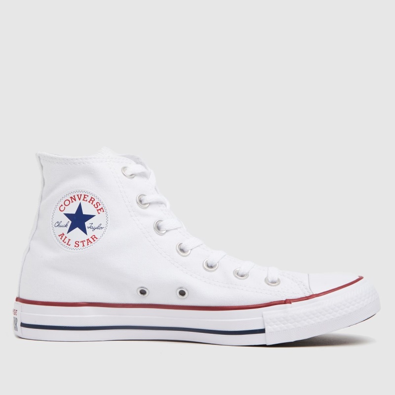 Blanco Dr.martens Botas Converse All Star Hi Trainers