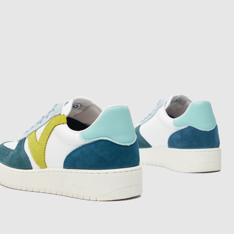 Zapatillas Victoria Madrid Blanco-azul Dr.martens Botas