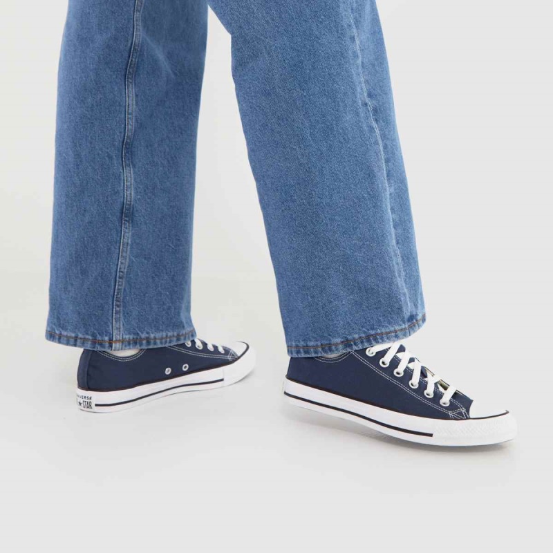 Converse All Star Oxford Trainers Azul Marino-blanco Dr.martens Botas