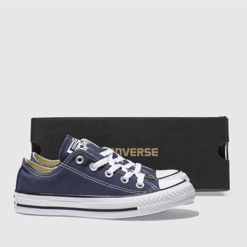 Converse All Star Oxford Trainers Azul Marino-blanco Dr.martens Botas
