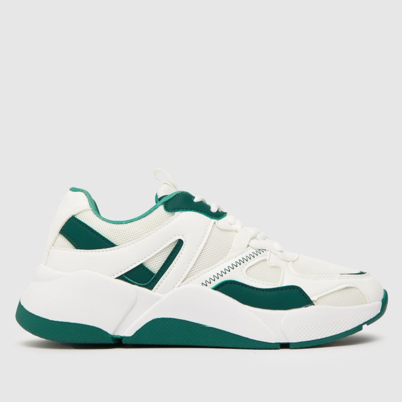 Zapatillas Retro Runner Blanco Verde Dr.martens Botas Schuh Miller