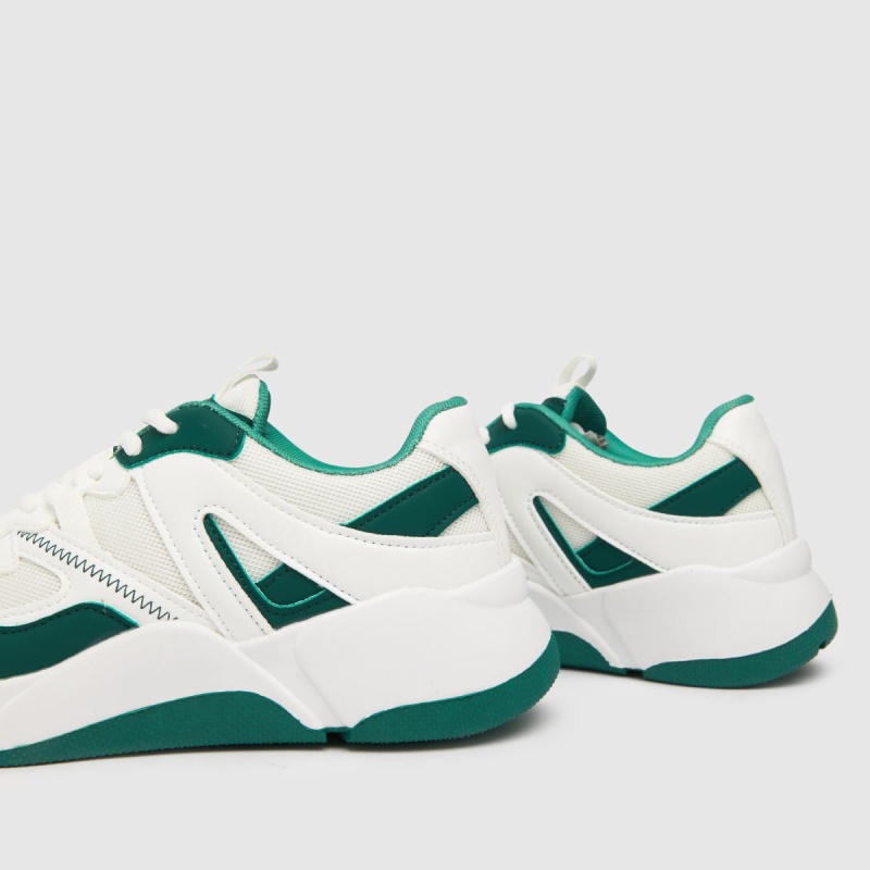 Zapatillas Retro Runner Blanco Verde Dr.martens Botas Schuh Miller