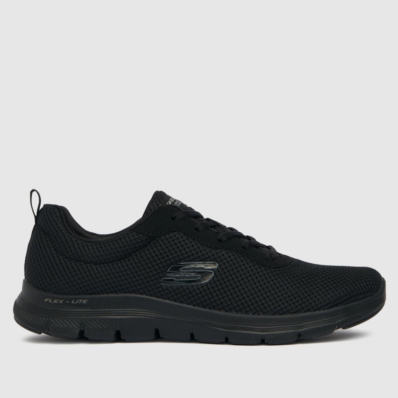 Zapatillas Skechers Flex Appeal 4.0 Negras Dr.martens Botas