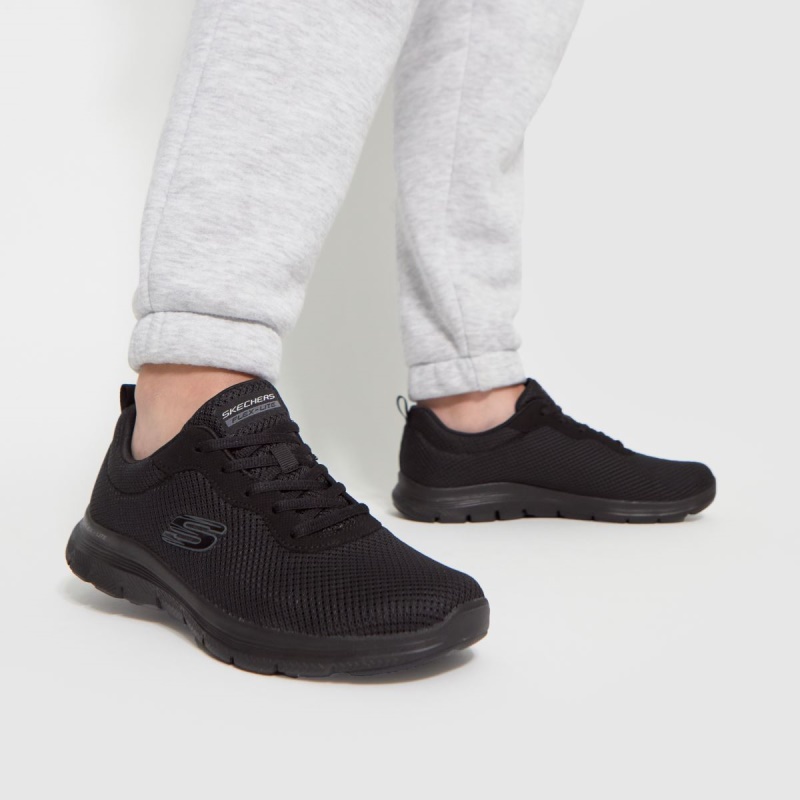 Zapatillas Skechers Flex Appeal 4.0 Negras Dr.martens Botas