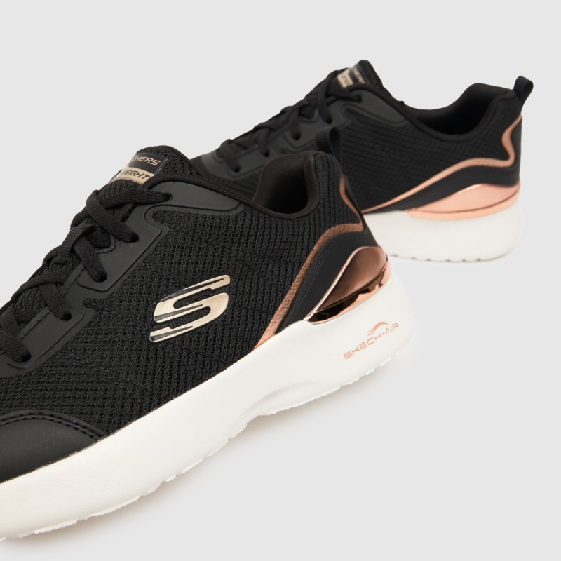 Negro-oro Dr.martens Botas Skechers Zapatillas Veganas Skech-air Dynamight