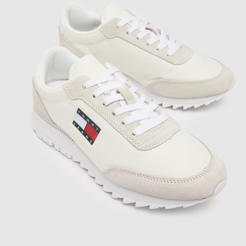 Blanco Tommy Jeans Retro Evolucionar Zapatillas Dr.martens Botas